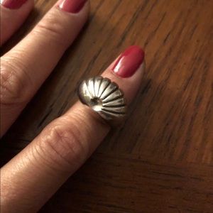 Native American sterling Silver sun ring